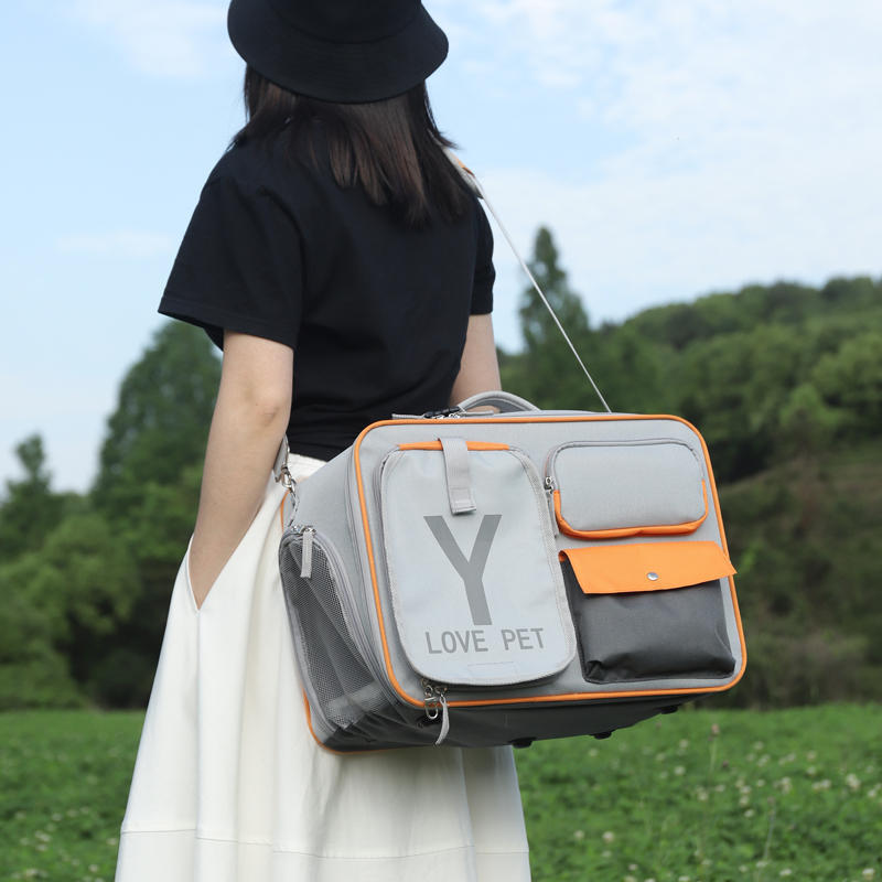 

Сумка для кошки для прогулок Портативный рюкзак для кошки Рюкзак для питомца для прогулок Шлейка для собаки Высокая ценность Дышащая переноска для собаки