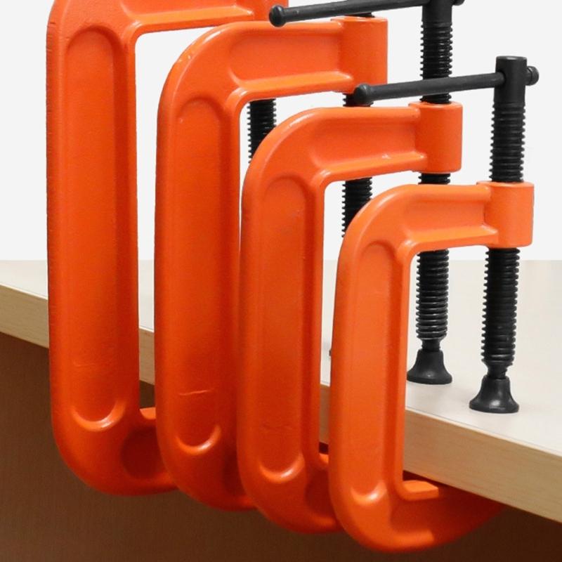 Adjustable 2 in G Clamp For Home Projects durablity Corrosion Construction