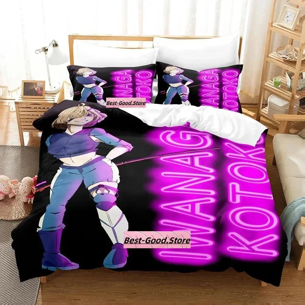 New Kawai Iwanaga Kotoko Beding Set Single Twin Ful Quen King-Sized Dimensionsd Dimensions Bed Linen Set Adult People Kid Bedrom Duvetcover Sets Anime