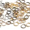 Eisen Biegeringe: Handgemachte DIY Schmuckherstellungsmaterialien für Ohrringe, Armbänder, Halsketten, Anhänger und Verbinder.