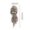 Dinosaur Skeleton Head Cover Women Dinosaur Bone Headpiece Cosplay Headgear Accessories Decoration Photography Props for Kids