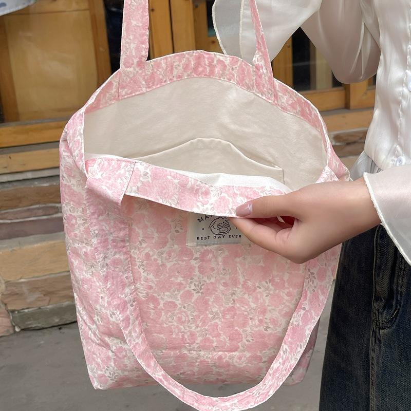 Candy Color Plaid Women's Shoulder Bags Large Capacity Women's Shopping Bag Cute Bowknot Female Travel Handbags Book Tote Purse