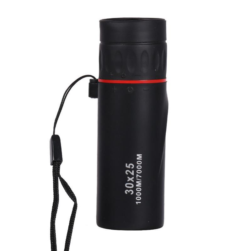 30*25 HD Optical Monocular  Waterproof Mini Portable Focus Telescope 10X Scope for Travel Hunting