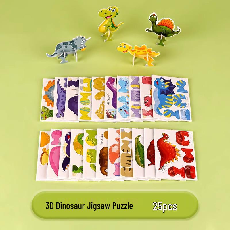 3D Insect Stereo Jigsaw Puzzle: Creative DIY Educational Toy for Kids