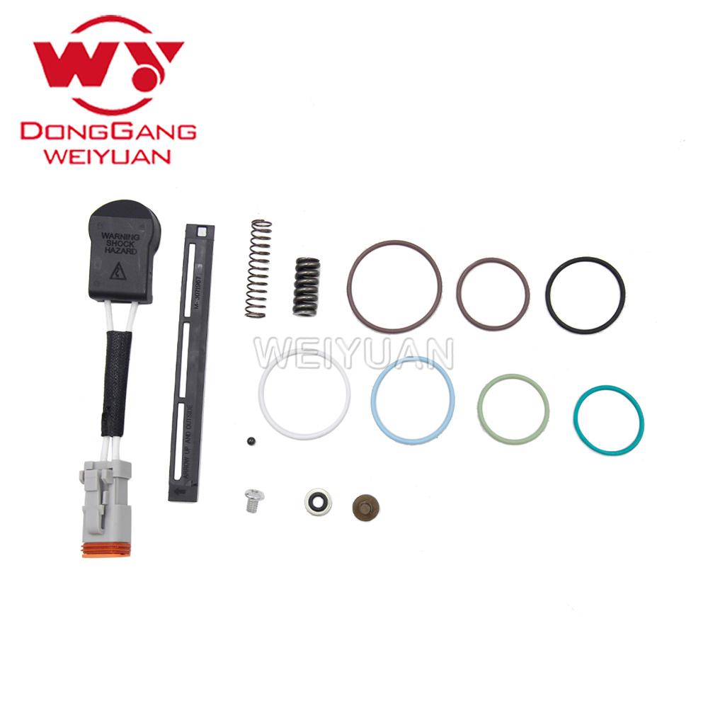 M11 N14 Injector Repair Kit for Cumm Fuel Injector, With Harness, Sealing Ring, Filter, Spring, Screw, Diesel Engine Part