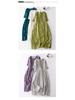 2024 Summer Women's Cotton-Linen V-Neck Pleated Retro Dress