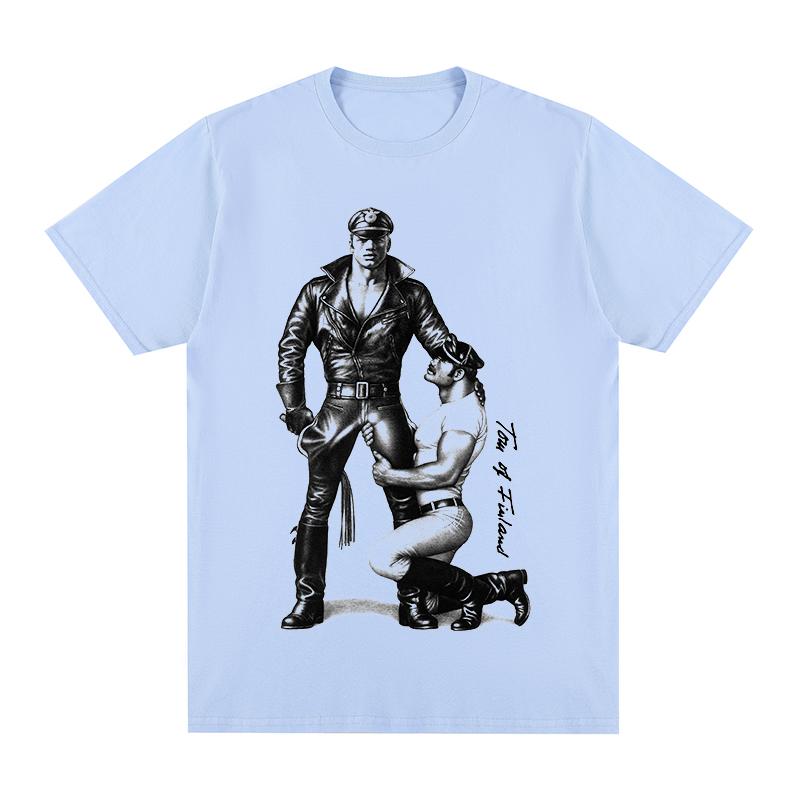 Tom Of Finland Freund T-Shirt Schwule Polizisten Baumwolle Herren T-Shirt Neu TEE TSHIRT Damen Tops Unisex