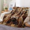 1PC Quilt Art Print Flannel Blanket, High quality Comfortable for All Seasons, Home Decor, Warmth and Comfort, Perfect for Christmas Gifts