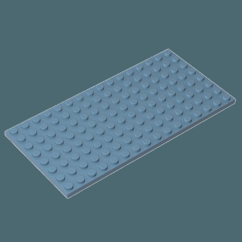 50g Small Particle Building Blocks: 8x16 Thin Plate Brick Accessories