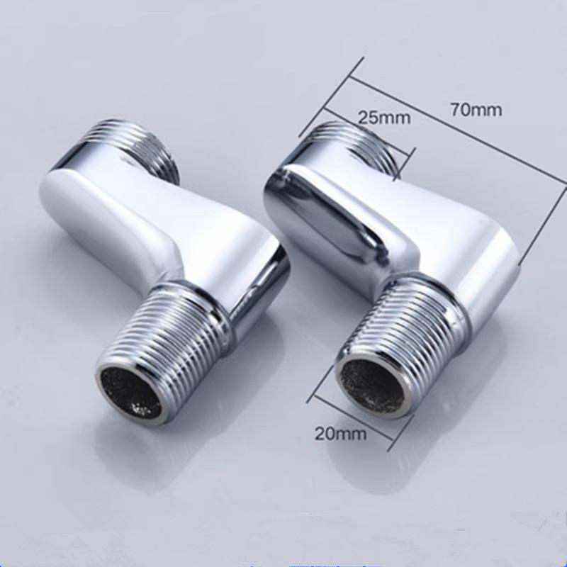 

Tuqiu Antique Bathroom Shower Faucet Install Parts Curangle Brass Black или Chrome Faucet Accessories