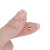 5pcs/Lot Copper Crimp Beads Spacer Bead Stoppers Cord End Caps Charms for Bracelet Necklace Jewelry Making Accessories Crafts