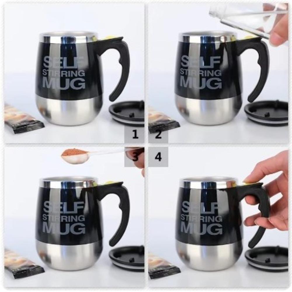 Automatic Self Stirring Mug 450ml Lazy Mixer Gift Coffee Blender  Coffee Milk