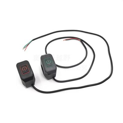 Motorcycle Handlebar Mount Switch Module Controller Parts Items LED Light Headlight Horn Modified Control Motorbike Accessories