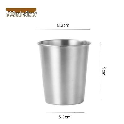 Drui'en 304 Stainless Steel Single-Layer Drink Cup