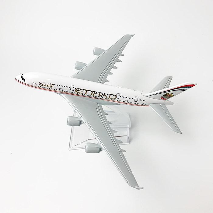 16/20CM Etihad Airways B787 A380 Legierungsflugzeug Flugzeugmodell Spielzeug Diecast Flugzeugmodell Für Geschenk Sammlung Kinder