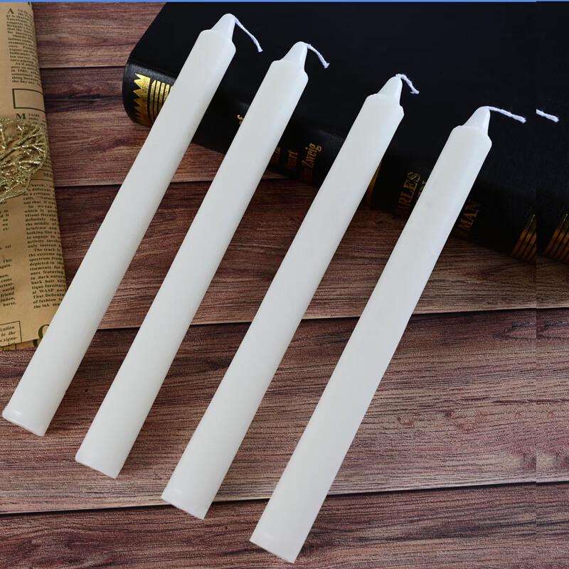 White Household Emergency Candles