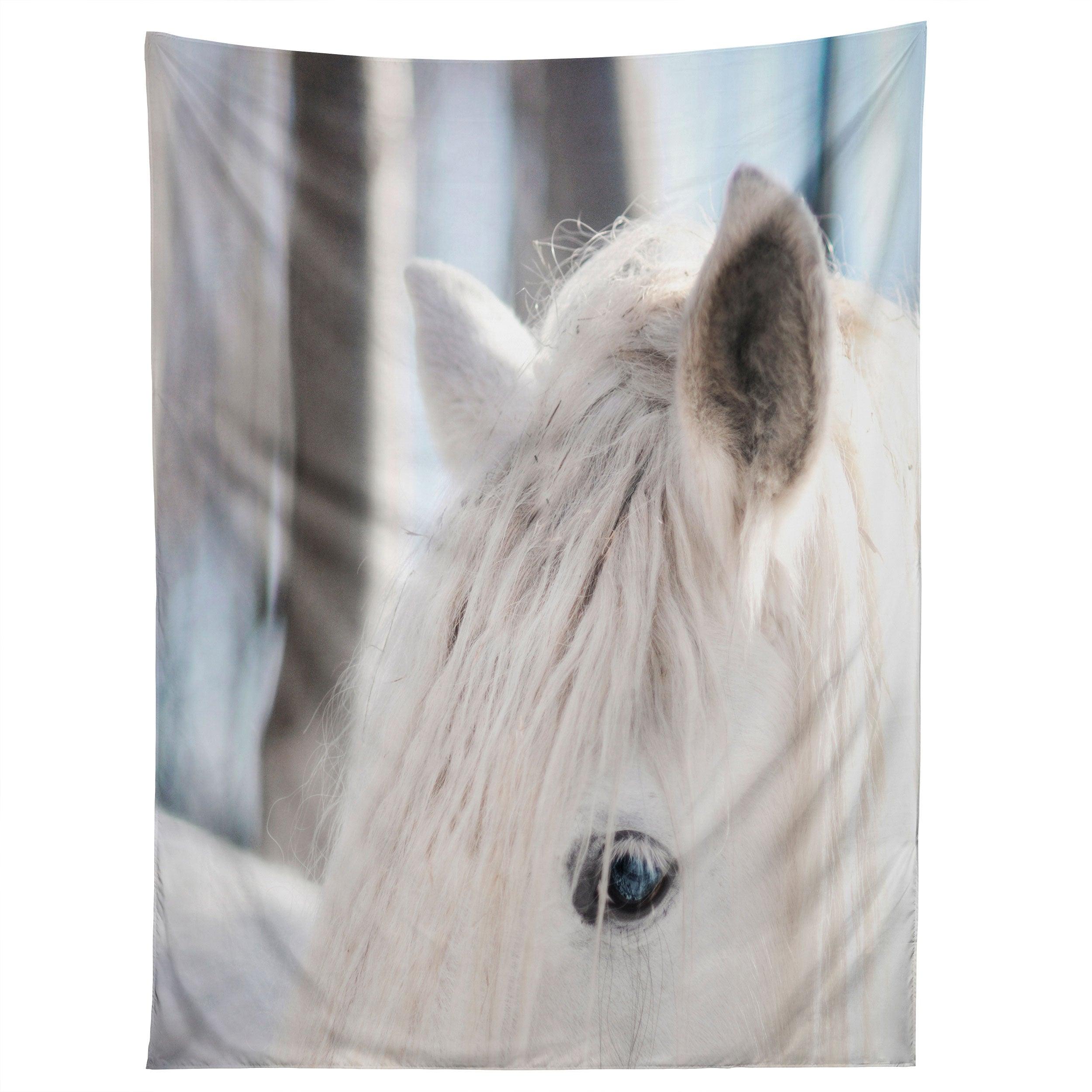 WHITE KNIGHT tapestry 75x100