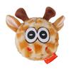 Squeaky Plush Pet Toy With Sound Cross-border Monster Toy Ball Multiple Colors Available