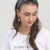 LALA Ethnic Lattice Hairband - DGRAY
