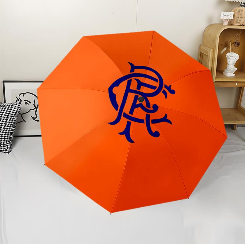 Rangers Fc (33) Umbrella Sturdy Frame Suitable for Outdoor Activities Beach Travel Ideal Gift for All Seasons