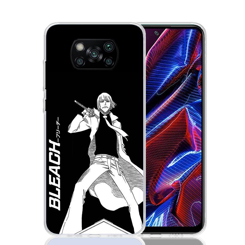 Bleach Shinji Hirako Phone Case For Xiaomi Poco X7 X6 X5 Pro F7 Ultra Redmi 15C 15 13 13C 12 12C 10 10A 10C 9 9A 9C 9T Cover Poc