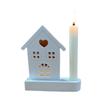 House Shape Candlestick Molds for DIY Candle Holder Gypsum Ornament