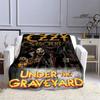 Ozzy osbourne printed blankets picnic blanket Warm Flannel blankets Soft and comfortable blanket bed linings Birthday Gift