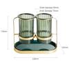 Chopstick Storage Holder Multifunctional Cutlery Drain Rack Luxury Dinnerware Rack Kitchen Tableware Spoon Forks Organizer Box