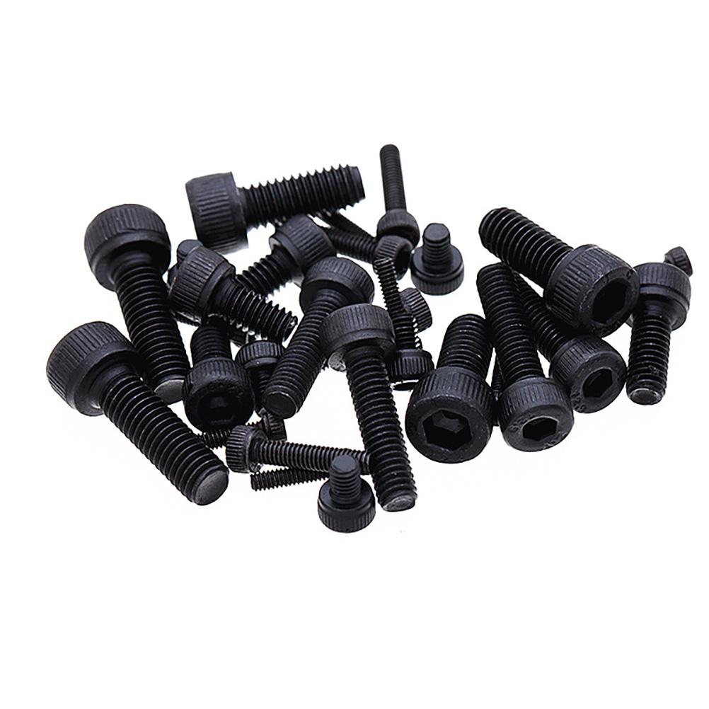 480Pcs M3 M4 M5 Hex Socket Head  Screws Metric Thread Hex Allen Drive Machine  Nuts Metal Standard Fastener Hardware