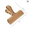 2PCS Stainless Steel Bag Clips Large Metal Air Tight Sealing Clip Durable Paper Bag Clip Coffee Food Bread Bags Kitchen Storage
