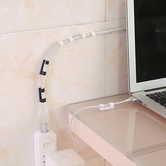 20 ks Klip na kabel Bezpečný Odolný proti opotřebení Odolný proti poškrábání Odolný vůči vysokým teplotám Spona na drát pro kancelář