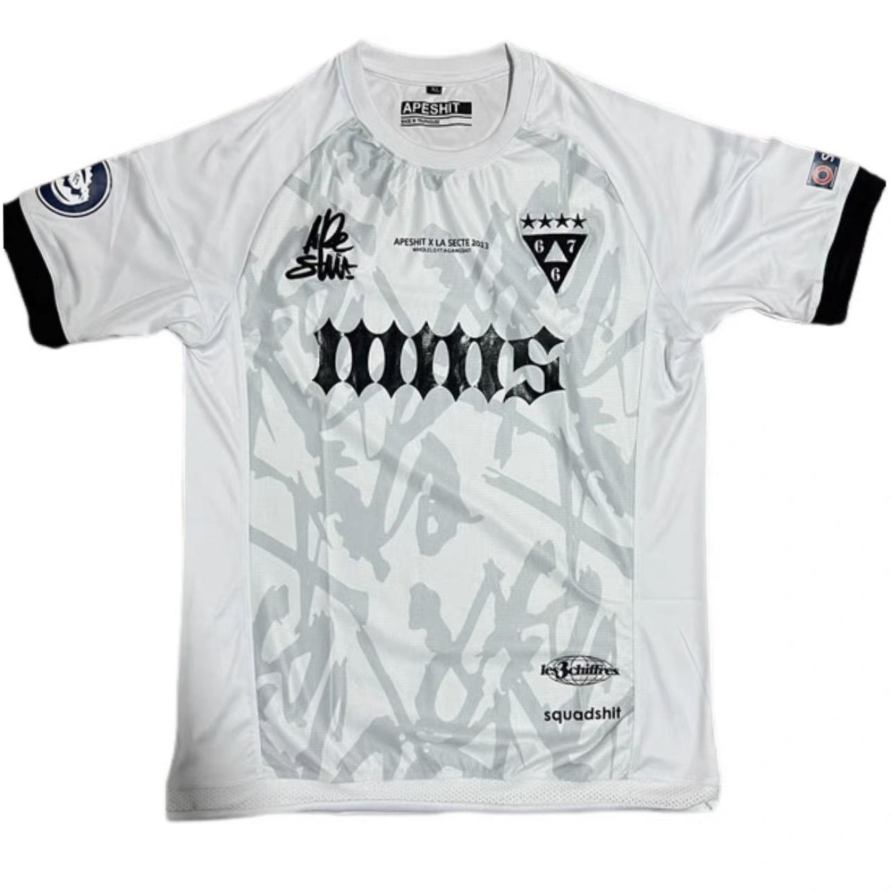 

Футболка с коротким рукавом Apeshit Jersey - уличная мода в стиле хип-хоп с вышитой этикеткой M (170-175 cm)