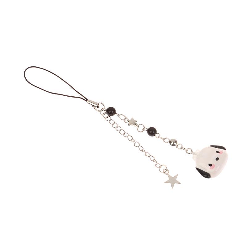 Y2K Pochacco Phone Lanyard Cute Transparent Anime Puppy Mobile Phone Chain Couple Keychain Camera Pendant Best Friend Gifts