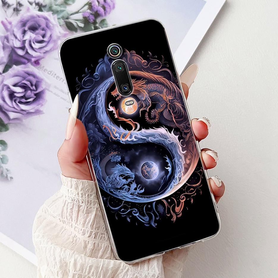 For Xiaomi Mi 9T Pro Case Colorful Flowers Painted Cover Soft Silicone Phone Case For Xiaomi Mi 9T Pro Mi9T Mi9TPro Fundas Coque