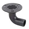 Boat Bend Floor Drain 90 Degree 316 Stainless Steel 1 1 2in Thru Hull Drainage Scupper for Yachts Ships Fishing Boats
