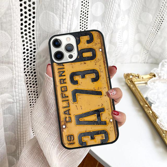 KENNZEICHENPLATTE KALIFORNIEN Handyhülle Für Samsung Galaxy S10 S22 S23 S24 Note 10 20 Lite S20 Plus S21 Ultra Rückseite
