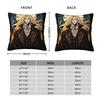 Alucard Castlevania Pillowcase Polyester Linen Velvet Pattern Zip Decorative Pillow Case Car Cushion Cover