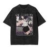 Japanese Reze Chainsaw Man Anime T Shirt Beach Vintage T Shirts Cotton Trending Tshirt for Men Short Sleeve Design Tees