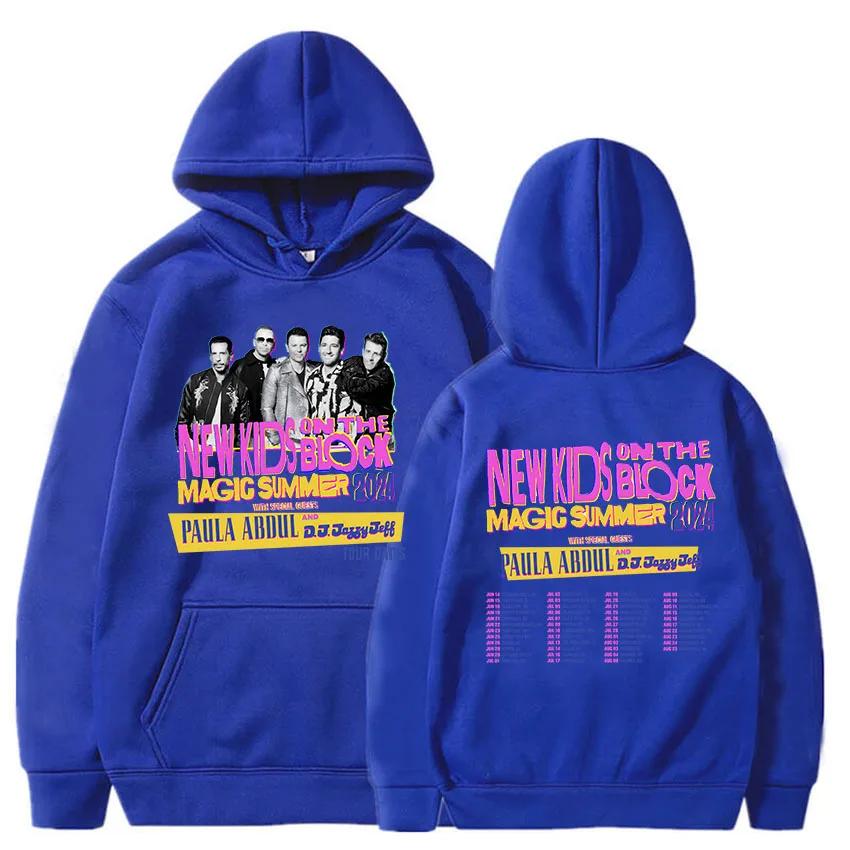 NKOTB-B The Magic Summer Tour Hoodie Sudaderas Para Mujer Women Clothing Moletom Long SleeveStreetwear Top