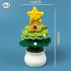 Wooden Christmas Tree Calendar Christmas Party Children's Gift Countdown Christmas Eve Gift Wooden Desktop Calendar Ornament