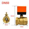 1/2" 3/4" 1"  220V 12V 24V 3-Wire 2 Point High Performance Motorized Ball Valve Control Brass Electric Ball Valve