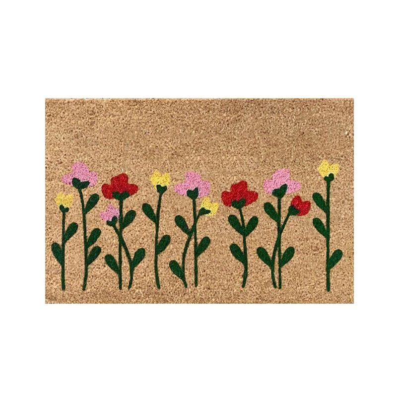 Good-Summer Themed Carpet, Non-Slip Entrance Door Mat, Absorbent Bathroom Kitchen Entrance Mat