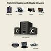 New Universal Full Range 3D PC Speaker Box Bar Stereo Bass Cannon DJ Music Computer Speakers USB for Laptop Telephone TV