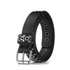 Pin Buckle Belt PU Leather Thin Belt Trendy Waist Strap  Decor Accessories