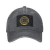 Bitcoin Cryp Washed Denim Cap Casual Baseball Caps Adjustable Hat Summer Unisex Baseball Hats