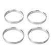 For BMW Wheel Hub Centric Rings 74.1mm To 72.6mm Aluminum Center Ring 4Pcs/Set