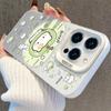 Silver Cartoon Phone Case for iPhone 13/14/15ProMax/16Pro/17