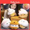 Cute Cartoon Birthday Cake Plush Pillow Strawberry Cookie Ice Cream Doll Decoration Birthday Gift 25cm 0.18kg