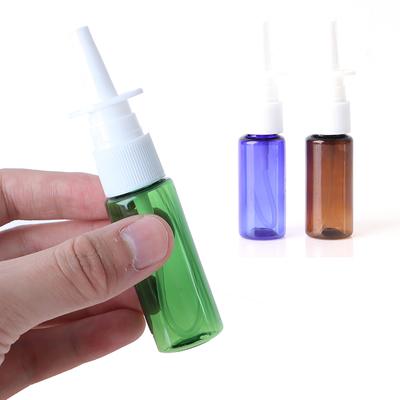 20Ml Empty Plastic Nasal Pump Spray Bottles Sprayer Mist Nose Refillable