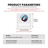 ADZW9 Car Logo Sticker Crystal Auto Stickers Fuel Tank Decor Accessories For BMW 1 3 4 5 6 7 Series M X1 X3 Performance Alpina G20 F20